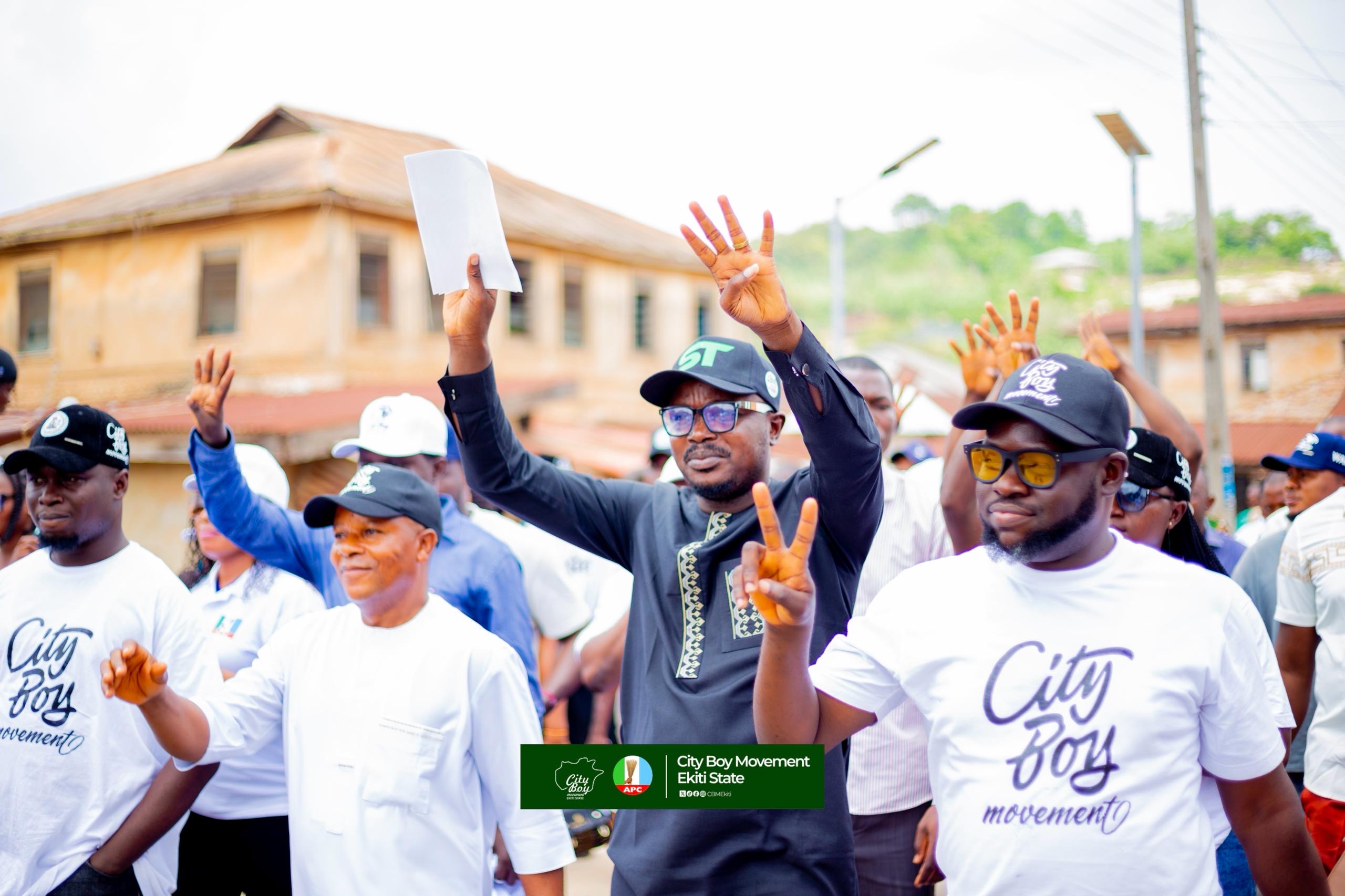 Oyetola Receives Southwest City Boy Movement Directors, Commends Youth Mobilisation for National Development